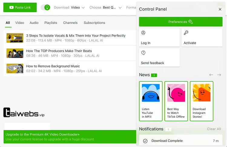 4K Video Downloader Plus Full Español + Portable Mega