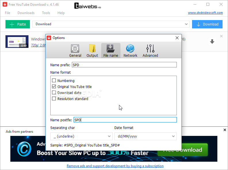Free YouTube Download + Full Activado Español