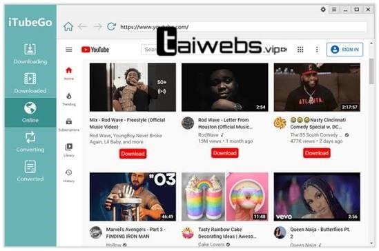 iTubeGo YouTube Downloader Descarga Full Español