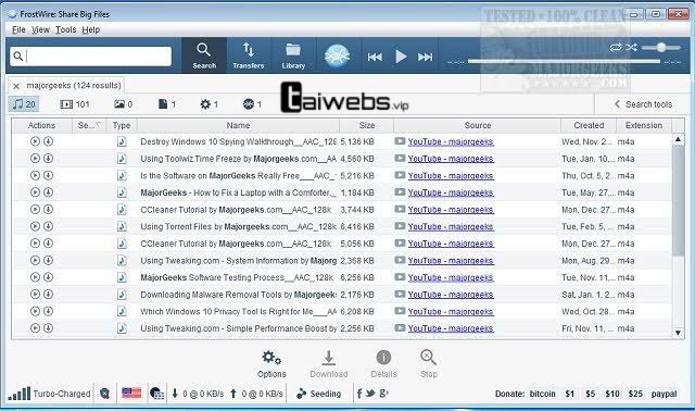 Descargar FrostWire v7.0.4 Para PC Full [Mega]